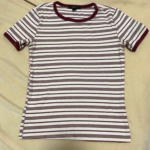 Striped forever 21 medium tshirt